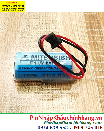 Mitsubishi GT15-BAT, Pin nuôi nguồn PLC Mitsubishi GT15-BAT 2/3A 1800mAh 